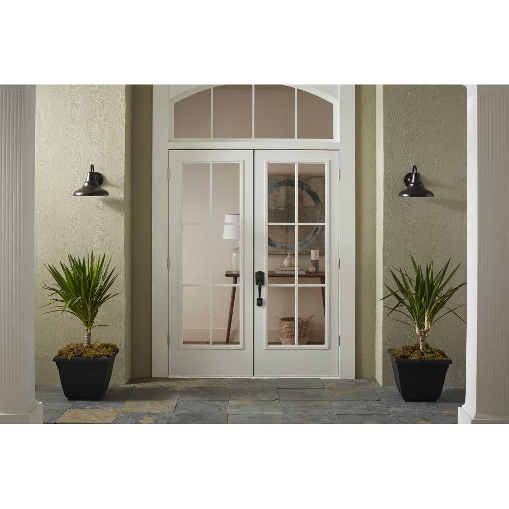 District 1 LED Light Outdoor Wall Lantern 12 Inch Wide by Progress